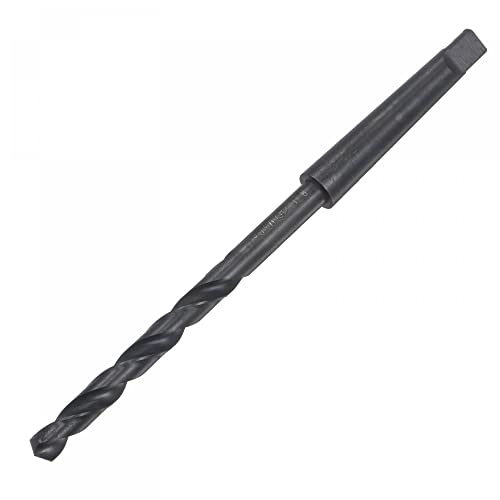 uxcell 8.3 mm Twist Fúró a MT1 Morse Kúpos Szár, 65mm Fuvola Hossza a Nagy Sebességű Acél Fekete-Oxid