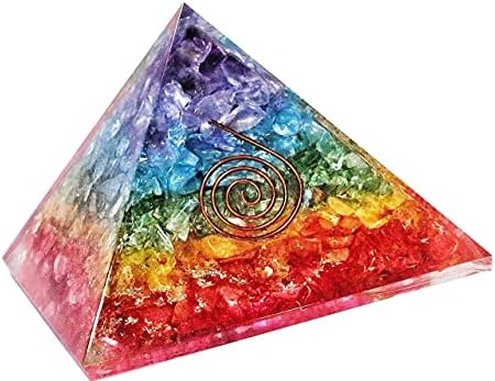 Orgonite Kristály Piramis Energia Generátor Csakra Piramis Készlet Tartalmaz Szivárvány Onyx Orgon Piramis,az
