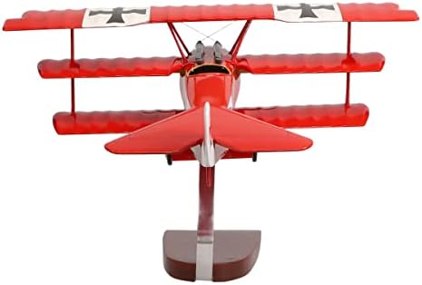 Magas Repülő Modellek Fokker Dr. Én Limited Edition Nagy Mahagóni Modell