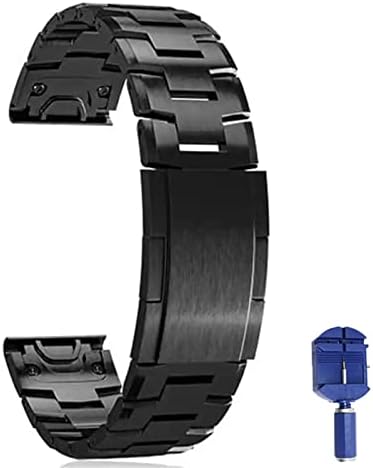 UNCASO Titán Ötvözet Watchband QuickFit Csukló Pánt A Garmin Fenix 7 X 7 6 5 5X Plus/6 6X Pro 3 3HR/forerunner