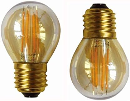 G45 4W Szabályozható LED Végtelen Izzó LED G45 Vintage Edison Izzók E26/E27 Közepes Alap Lámpa Haza Medál
