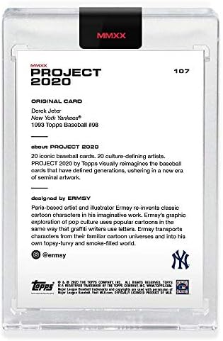 Topps Projekt 2020 Baseball Kártya 107 1993 Derek Jeter által Ermsy